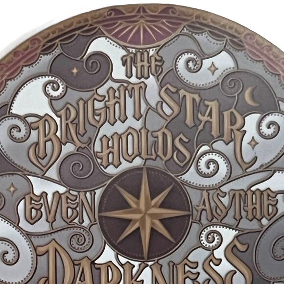 OwlCrate Dark Rise Stained Glass Window Decal - February 2024 "Treacherous Love" - Picture 3 of 5